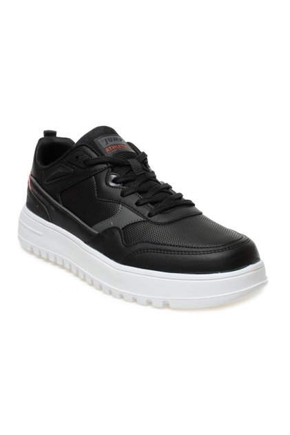 28019 C-Black/Red Men's Sneaker Casual Sports Shoes Black Red
