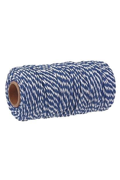 Packaging Rope 200 Meters 200 gr Blue White Package Rope Marteniçka Rope