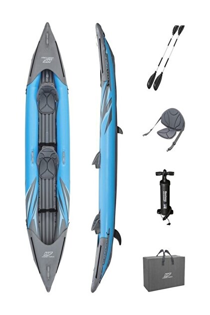 Bestway 65144 Hydro-force X2 Surge Elite 2 Kişilik Kano 382x94
