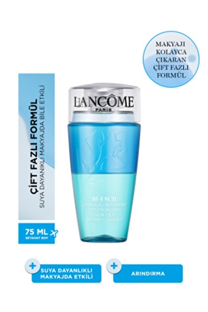 Lancome Bi-Facil Göz Makyajı Temizleyicisi 75 ml Çift Fazlı Fiyatı