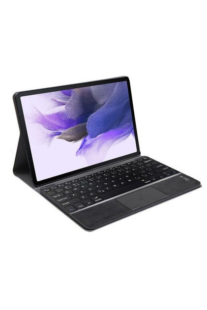 Galaxy Tab S7 Fe Sm-t733 12.4 Inch Tablet Bluetooth Touchpad Klavyeli Kılıf - Bkk5