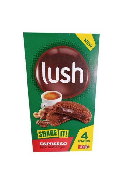 Lush Espresso Cocoa Cream Cookies 4 Paket - 1