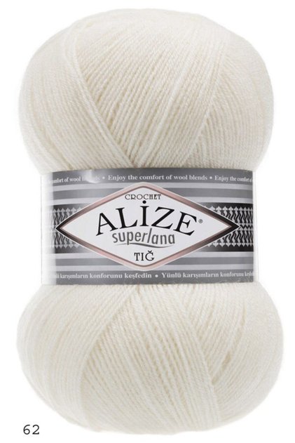 Ali̇ze Süperlana Crochet 100 Gr 1 Piece 62