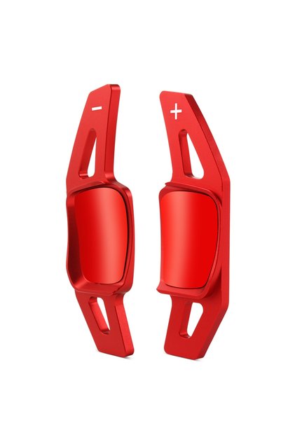 Passat B8 F1 Shift Pedals Black - Passat B8 Steering Wheel Headset Pedal