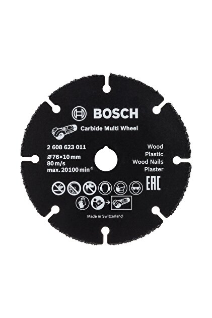 Bosch Carpide Multi Whell Çok Amaçlı Elmas Kesici Disk 76 Mm