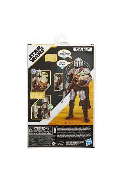 Hasbro Star Wars Mandalorian Ve Grogu İnteraktif Figür F5194