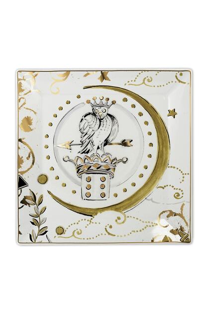 Kosmo Mini Tepsi Owl 15x15 Cm