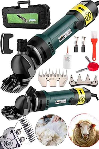 Sheep Clipper Alman 9800 W Hard Çift Metal Şanzıman Koyun Keçi