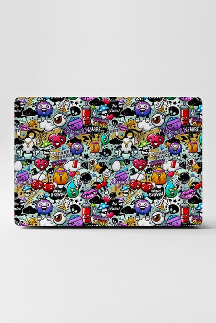 Laptop Sticker Kaplama Notebook Macbook Stickerbomb