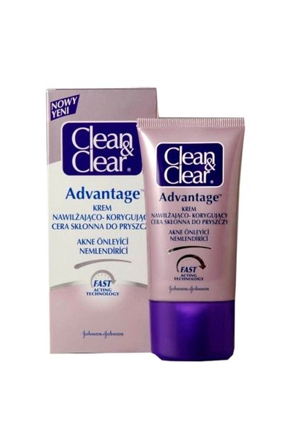 Clean & Clear Clean Clear Advantage Problemli Ciltler Için Yüz Nemlendirici - 1