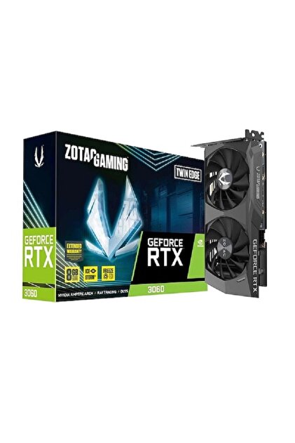 Zotac Nvıdıa Geforce Rtx 3060 Twın Edge 8gb Gddr6 128 Bit Ekran