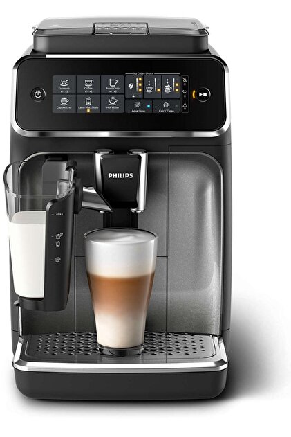 Philips 1.8 L Otomatik Cappuccino Espresso Makinesi, Siyah