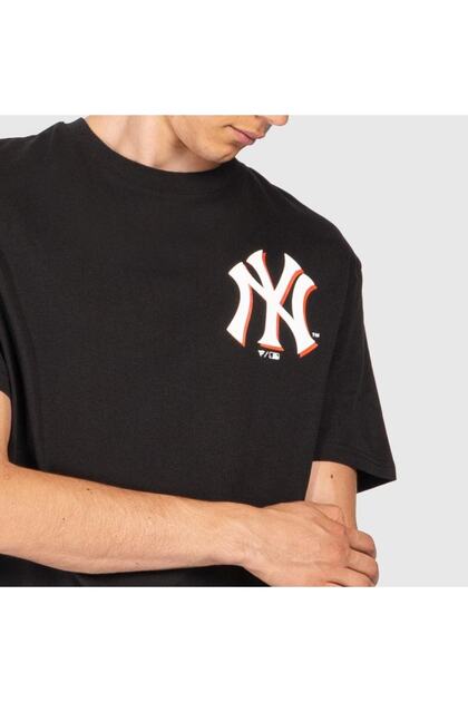 Ral Sport Orjinal Mlb New York Yankees Erkek T-shirt Siyah