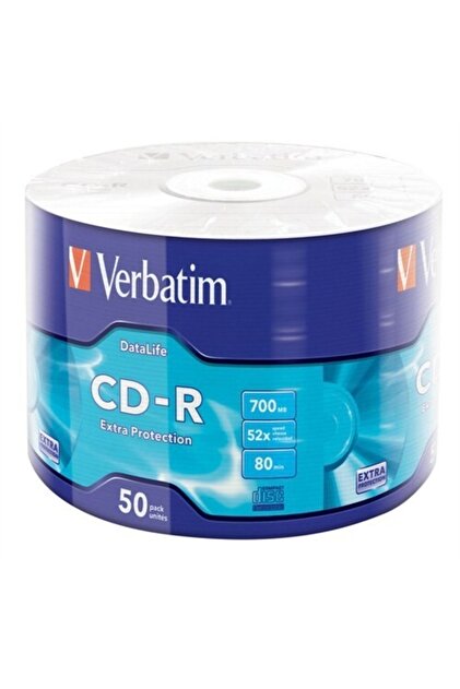 HASIRCI JET Verbatim Cd-r 700mb 80 Dakika 52x Hızında 50'li