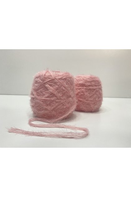 200gr Rabbit Feather Hand Knitting Thread - Pink