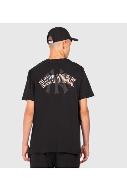 Ral Sport Orjinal Mlb New York Yankees Erkek T-shirt Siyah