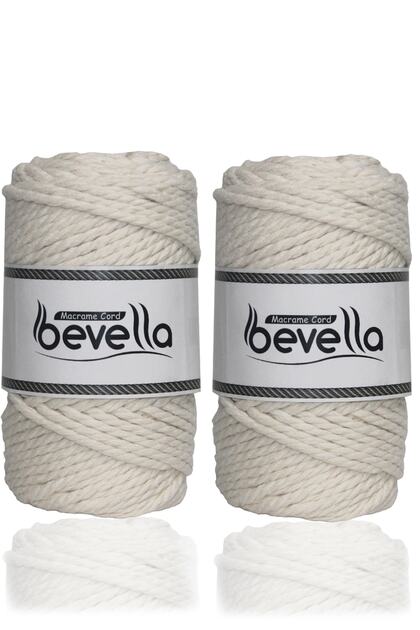 3 Twist Cotton Macrame Rope 3mm Three Twist Taranan Macrame Rope Rope 500 Gr