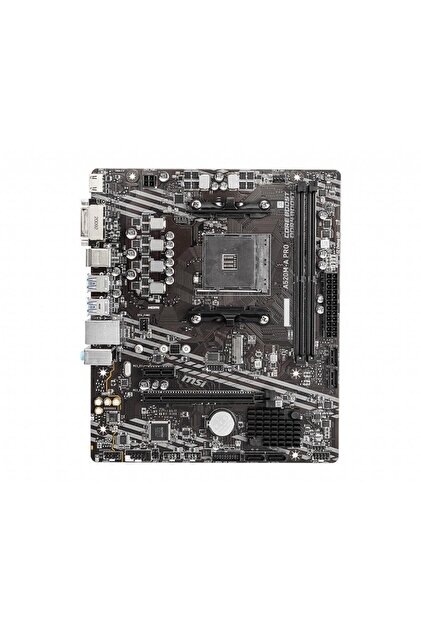MSI A520M-A PRO AMD A520 Soket AM4 DDR4 4600(OC)MHz mATX Gaming