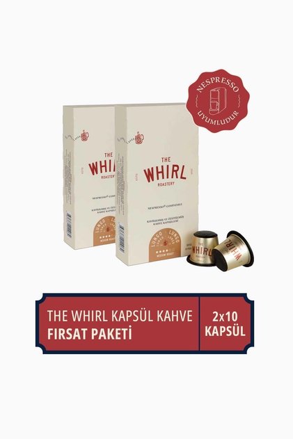 Lungo Medium Kapsül Kahve Fırsat Paketi 10 Adet X 2 Paket