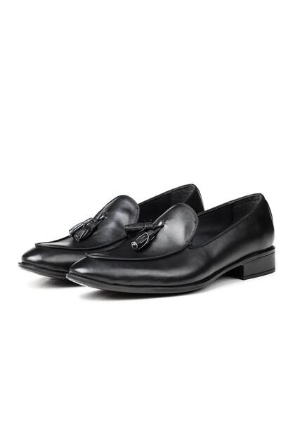 Smug Genuine Leather Men's Classic Shoes, Loafer Classic Shoes, Moccasin Shoes