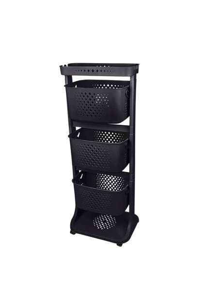Üç Katlı Organizer Sepet - Sebzelik