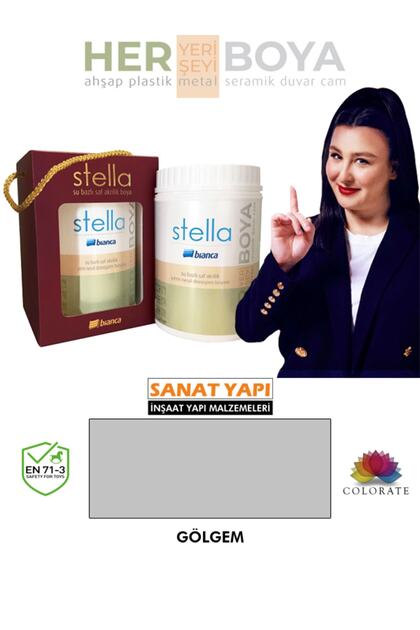 Stella Su Bazlı Akrilik Boya Gölgem