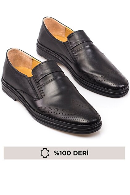 depderi 100% Leather, Stitched, Leather Classic Men's Dad Shoes