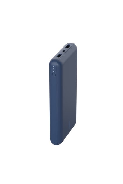 15W USB-A and C Blue Power Bank - 20K Capacity