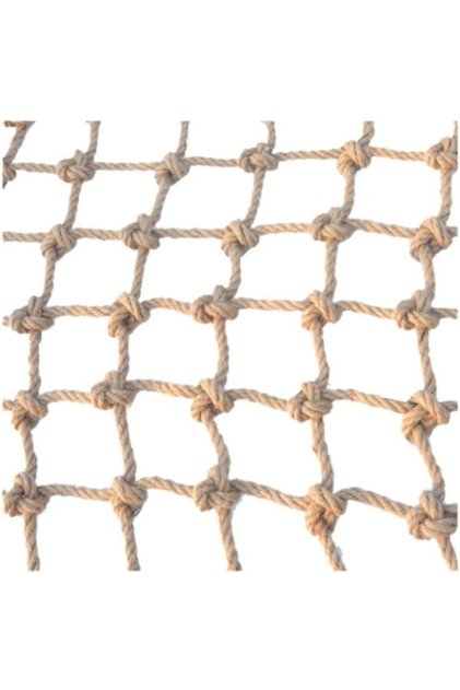 Kendir Tırmanma Ağı - Çoçuk Tırmanma Ağı / Filesi - Indoor / Outdoor 1.00mt X 1.40mt