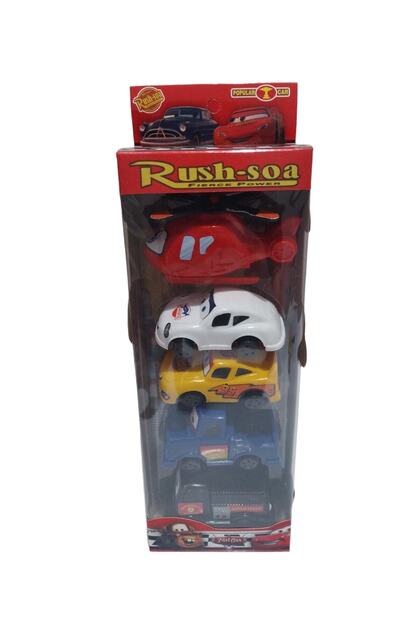 Özmiş Oyuncak Cars Şimşek Mcqueen Oyuncak Araba Seti 5'li Şimşek