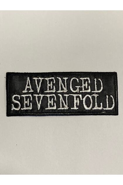 Avenged Sevenfold, Ax7 Logo Patch, Patch, Emblem and Jeans Patch (9.5 Cm.) X 4 Cm.)