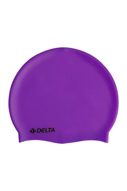 Delta Silikon Bone 10 Adet Yüzücü Havuz Deniz Bonesi (Düz Renk) - 1
