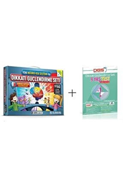Adeda Yayınları Osman Abalı Neuro Via Dikkati Güçlendirme Seti 9