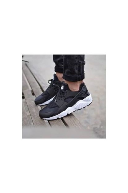 Nike Air Huarache Run Kadın Siyah Spor Ayakkabı 634835-006 - 8