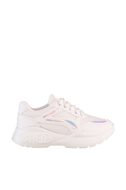 SOHO Beyaz-Neon Kadın Sneaker 15858 - 5