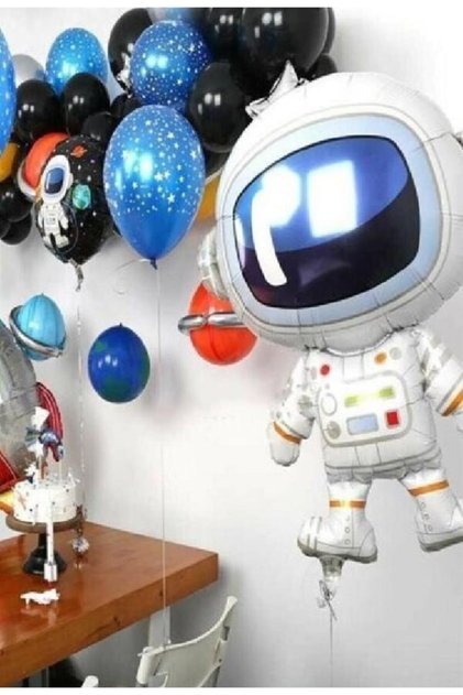 Astronot Folyo Balon 90 cm