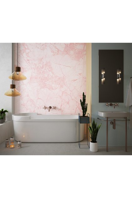 Premium Suya Dayanıklı Banyo Duvar-zemin Kaplama Yapışkanlı Folyo 60cmx100cm