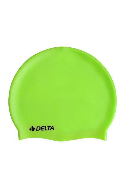 Delta Silikon Bone 10 Adet Yüzücü Havuz Deniz Bonesi (Düz Renk) - 1