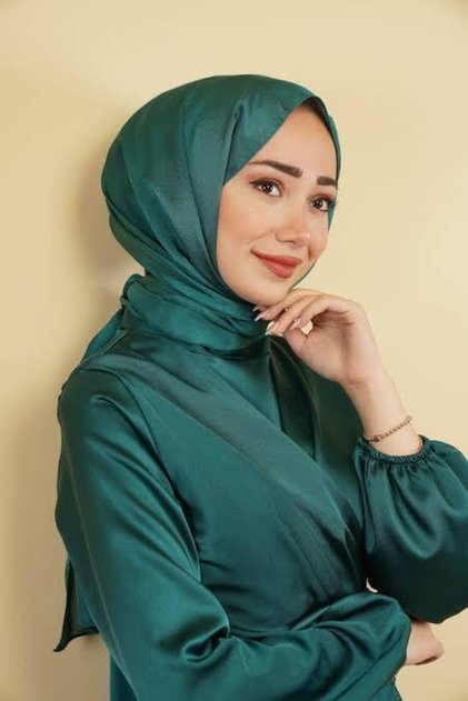 Şehr-i Şal Janjan Shiny Evening Dress Shawl - Bright Solid Color