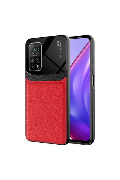 Xiaomi Mi 10t Pro 5g Case Glossy Surface Leather Look Cover