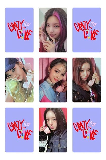 owl bag Itzy Group N0 1 -kpop- 9 Piece Photocard Set- Trendyol