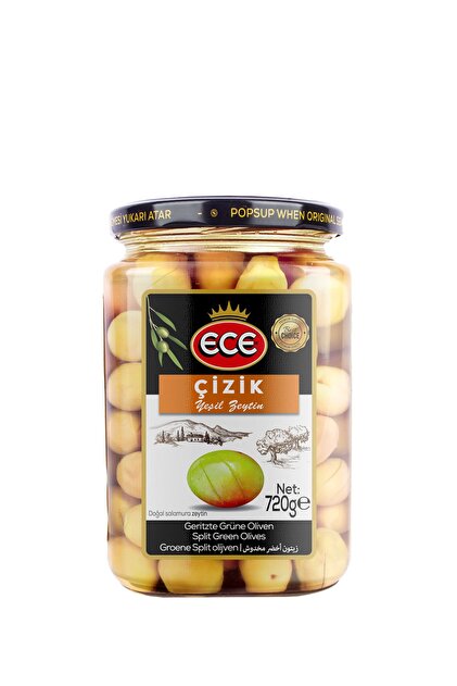 Ece 720 Cc Kare Kvz Çizik Yeşil Zeytin - Fiyatı, Yorumları