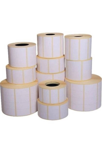 Pia Label 30 X 60 Mm 10,000 Pieces Thermal Barcode Label 1000 Rolls