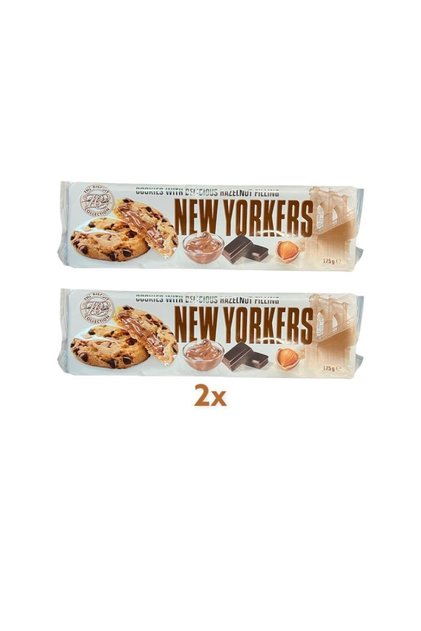 175g Cookies - 2X Hazelnut Filled