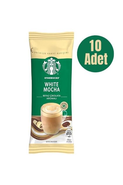 Starbucks White Mocha Tek Içimlik Kahve 10 Adet - Fiyatı, Yorumları