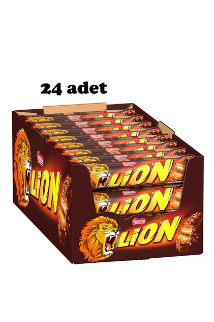 Lion Single Bar Çikolatalı Çikolatalı Gofret (24 X 42 G)