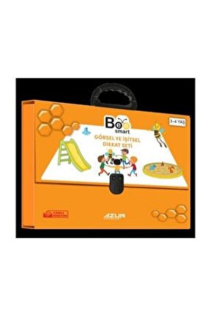 Azur Yayıncılık Bee Smart Görsel Ve Işitsel Dikkat Seti 7-8 Yaş
