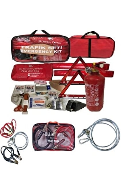 inoltrare Çantalı Takviye Kablolu Ilkyardım Çantalı Trafik Seti