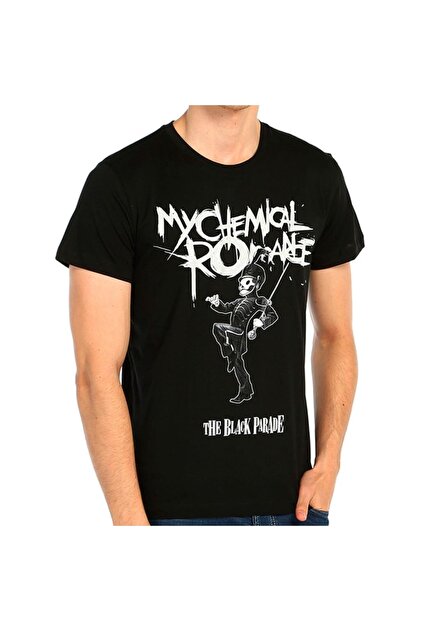 My Chemical Romance / MCR Tシャツ Bant Giyim - My Chemical Romance Siyah Erkek T-shirt Tişört