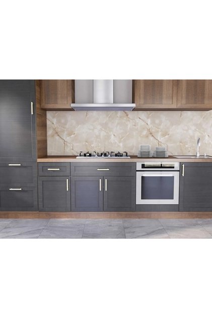Water Resistant Kitchen Bathroom Floor Marble Tile Table Adhesive Foil Coating 65x250cm